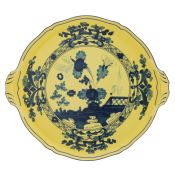 Ginori Oriente Italiano Citrino Round Cake Plate - 12"